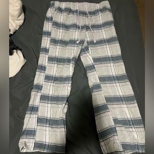 Plaid pajama pants
